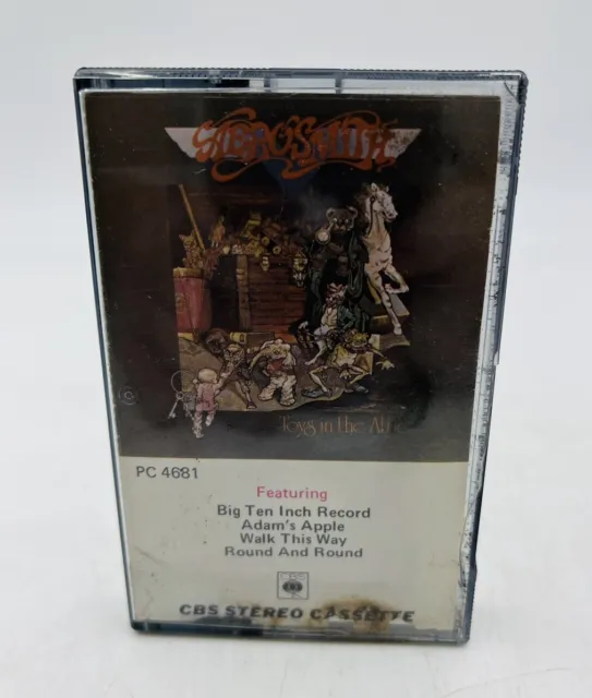 Aerosmith Toys In The Attic Cassette Tape PC 4681 CBS Records