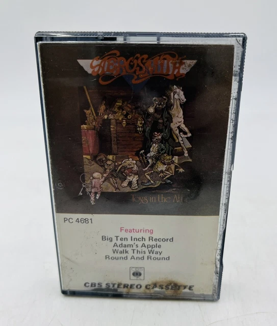 Aerosmith Toys In The Attic Cassette Tape PC 4681 CBS Records