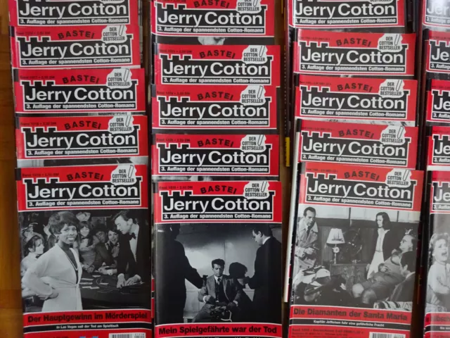 80x Jerry Cotton  Romane Sammlung Konvolut 3. Auflage (1) Bastei 3
