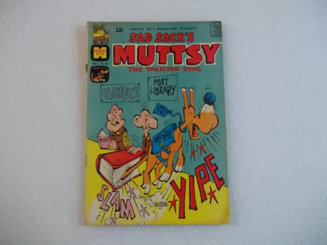 Sad Sack's Muttsy,The Talking Dog.Dec.1965,Vol 1 #99 ,HARVEY HITS