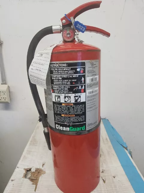 ANSUL CLEAN GUARD FE13 13.25# fire extinguisher w/ inspection tag 2021 year made