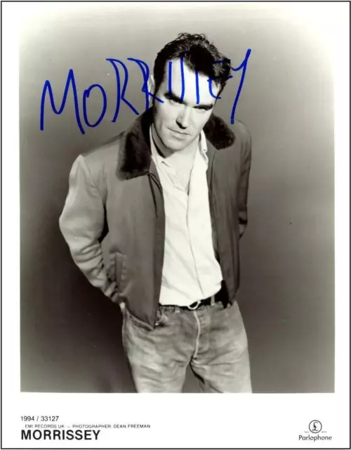 Morrissey Smiths Signed Autographed 10" X 8" Reproduction Photo Print #2