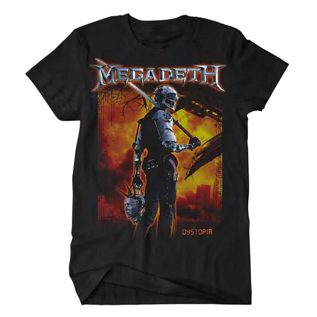 Men's Megadeth Dystopia T-shirt X-Large Black