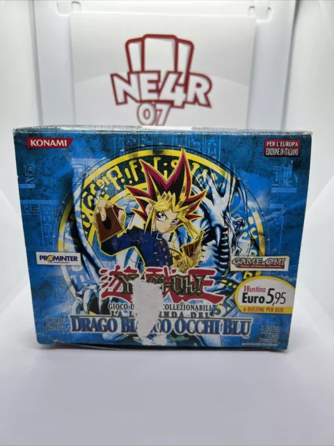 Yu-Gi-Oh! Booster Box Old Le Légende Du Dragon Blanc Yeux Bleu Ldd Ouvert Ita