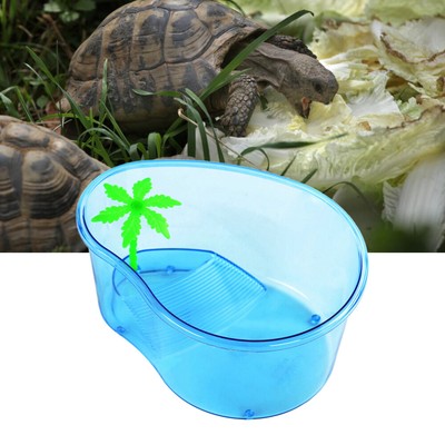 Habitat 2Pcs Reptile Cacher Habitat Flottant Tortue Décoration 