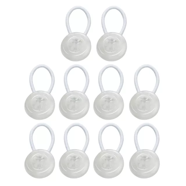 10Pcs Extender Shirt Neck Collar Extenders New Expanders Gentle Button Dress 3