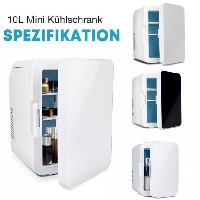 MINI KÜHLSCHRANK 10L Kühlbox Tragbar Kühl - und Heiz 12V 230V