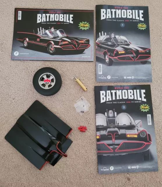 Fanhome Build The Batmobile Della Serie Tv Classica 1966 Numeri 1 & 2 Costruiti