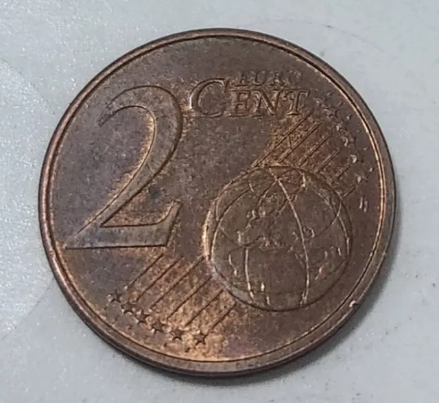 European Union (Luxembourg) 🇪🇺 / 🇱🇺 Two (2) Euro Cents Coin 2004