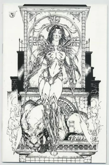 WITCHBLADE (deutsch) # 1 - SKETCH-VARIANT - COMIC ACTION 2001 - TOP