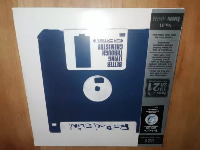 FAT BOY SLIM BETTER LIVING THROUGH CHEMISTRY 2 x BLUE VINYL LP BRAND NEW SEALED