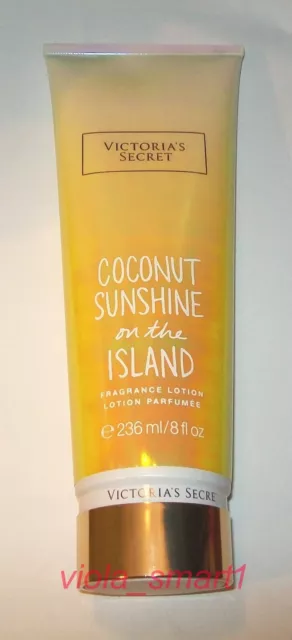 VICTORIA'S VICTORIAS SECRET Fragrance Lotion COCONUT SUNSHINE ON THE ISLAND 8oz