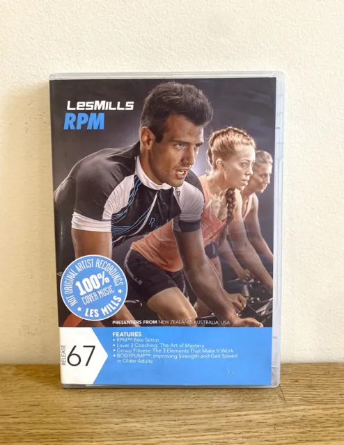 Les Mills Rpm Release 67 Dvd Cd Notes Workout Gym Cardio Cycling $55.00 -  Picclick Au
