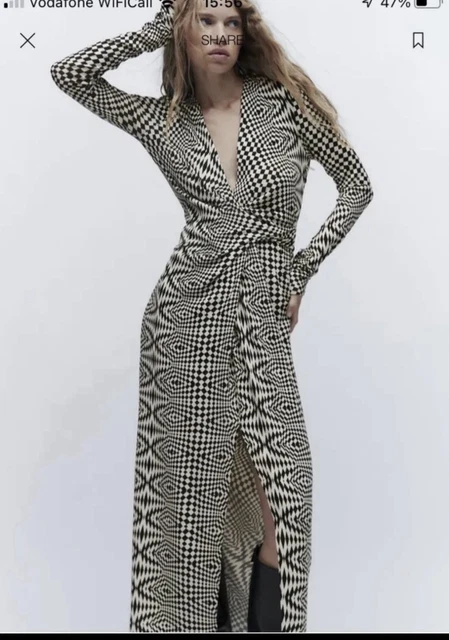 white and yellow midi dress Long Sleeve Knit Midi Dress