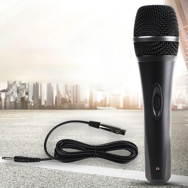 Microfono MC di alta qualità economico PA campione microfono vocale XLR DJ DM105 dinamico