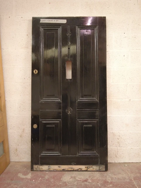 Victorian Style Oak Four Panel Front Door