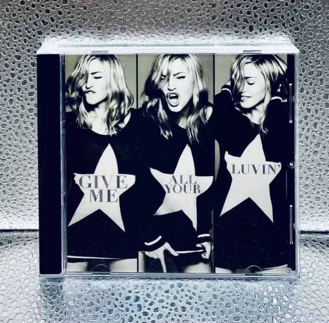 MADONNA GIVE ME ALL YOUR LUVIN’ CD CDr PROMO SINGLE US 2012