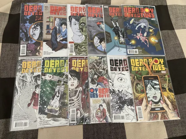 Dead Boy Detectives #1-12 Complete Set (2014-2015) Vertigo Comics