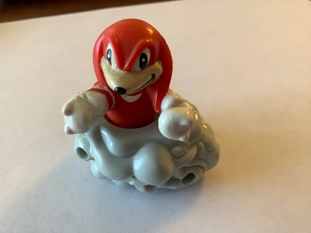 Figurine Knuckles McDonald's 1993 Sonic The Hedgehog - Jouet Happy Meal Rare - Occasion