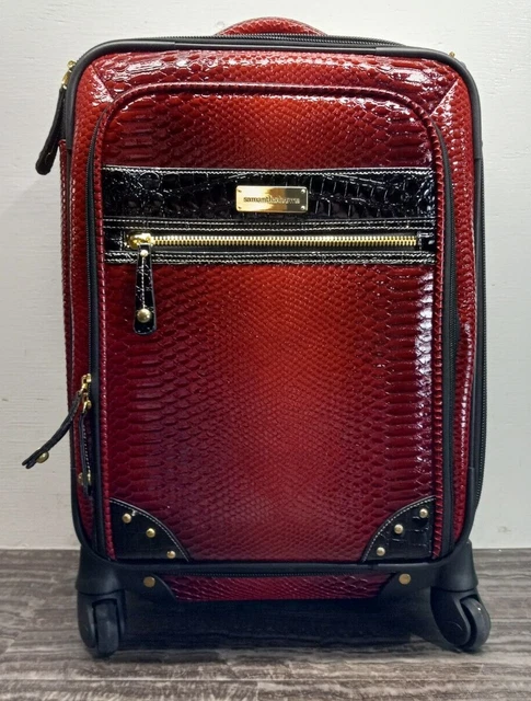 Samantha Brown Ombré Croco Embossed 26'' Spinner