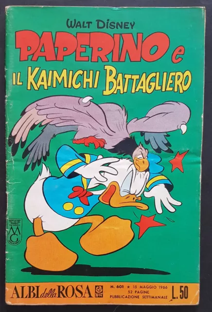 34) ALBI DELLA ROSA  n.  601  - ed. Mondadori 1966 -  ottimo  SI bollino