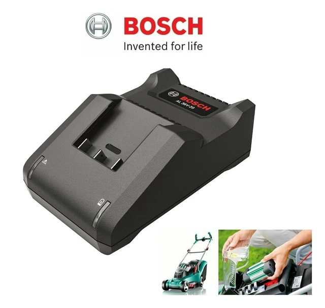 BOSCH GENUINE AL3620CV Battery Charger (To Fit Rotak 410Li Lawnmower
