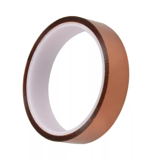 5PCS 20mm 2cm X 30M 100ft Kapton Tape High Temperature Heat Resistant Polyimide