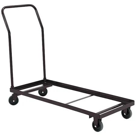 National Public Seating Dy-1100 Folding Chair Cart, 300 Lb. Load Capacity,