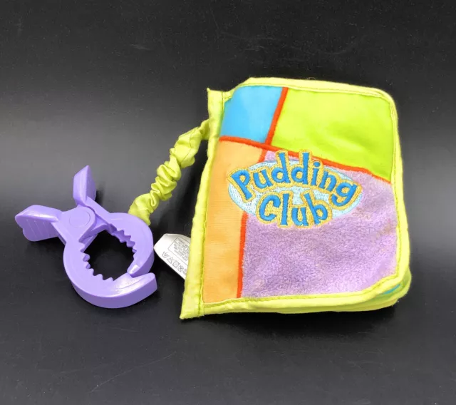 ELC Baby Pudding Club Pushchair Soft Book Crinkle & Squeak Plush Animals Toy