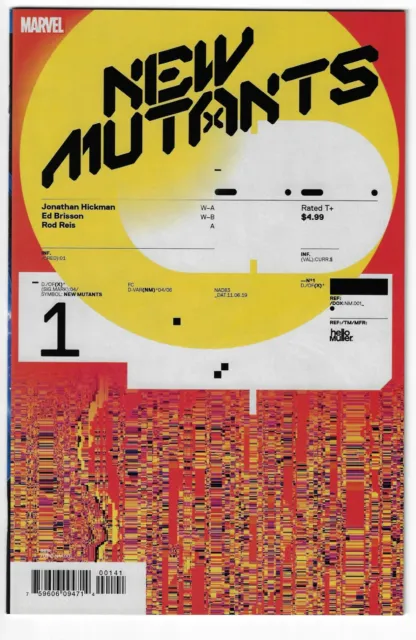 New Mutants (2020) #1 1:10 Muller Design Variant - Marvel Comics - NM