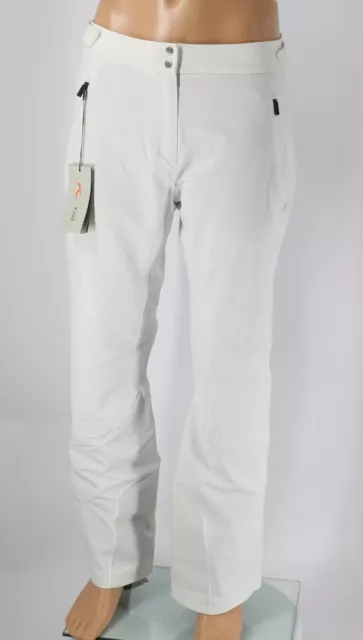 KJUS FORMULA WOMENS White Ski Pants Winter Sports Snow Rrp £449 Ad