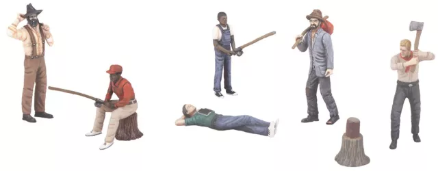 MTH RailKing 30-11057 Outdoor People, 6-Piece Figure Set, O Gauge