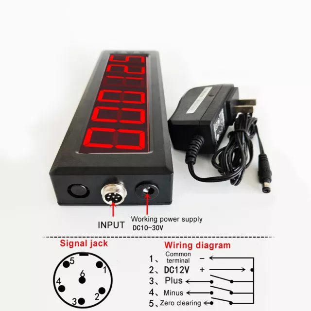 Automatic Conveyor Belt Counting Infrared Digital Display Induction Counter Tool