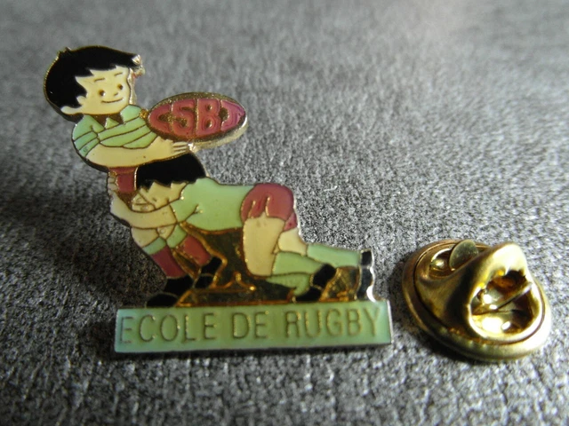 PIN'S CAISSE D'ÉPARGNE banque bank Money rugby écureuil - Pin Pins