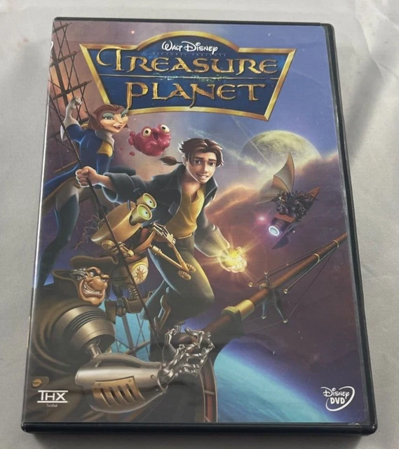 Treasure Planet DVD Walt Disney ‎ Joseph Gordon-Levitt Brian Murray Martin Short