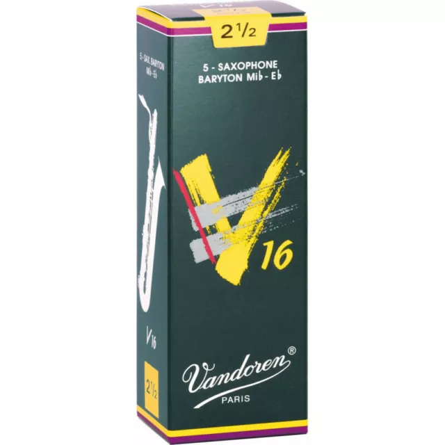 Anches pour saxophone Baryton - Vandoren V16 force 2,5 SR7425
