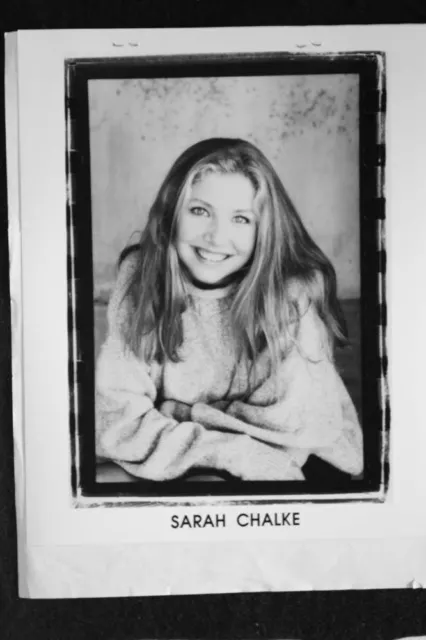 Sarah Chalke - 8x10 Headshot Photo with Resume - Scrubs