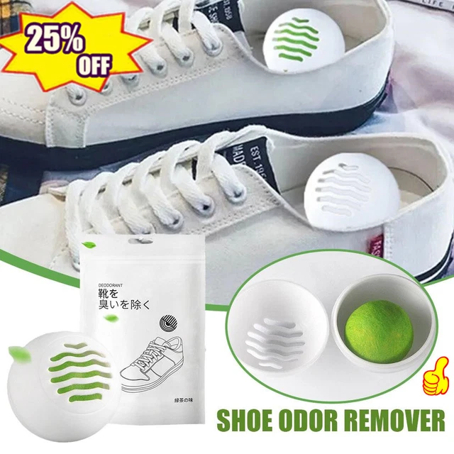 6 pz nuove palline deodoranti per scarpe tè fragranza essenziale NUOVO