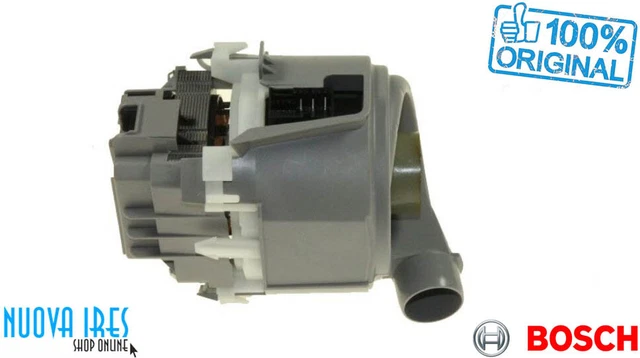 MOTOPOMPA MOTORE LAVASTOVIGLIE BOSCH SIEMENS ORIGINALE 9001.180.504 12014980 - Foto 4