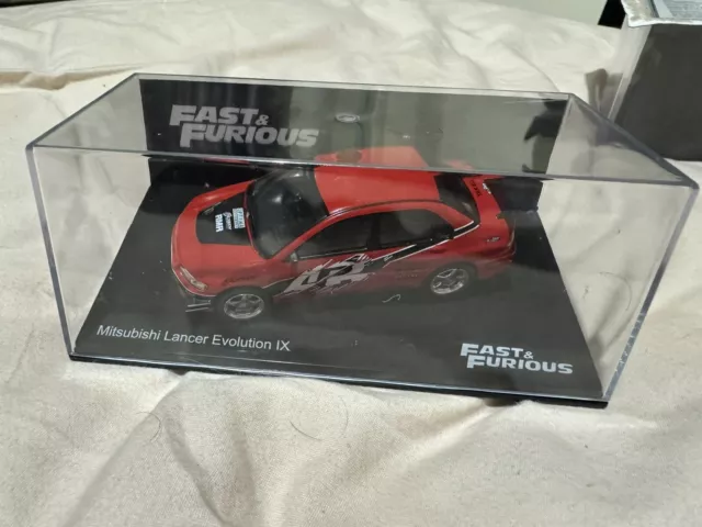 Mitsubishi Lancer Evo IX 1/43 Fast & Furious Tokyo Drift Altaya Collection