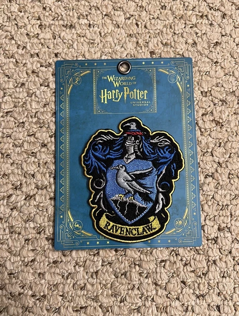 NWT Official The Wizarding World Of Harry Potter Ravenclaw Crest Patch LARGE NWT Official The Wizarding World Of Harry Potter Ravenclaw Crest Patch LARGE
