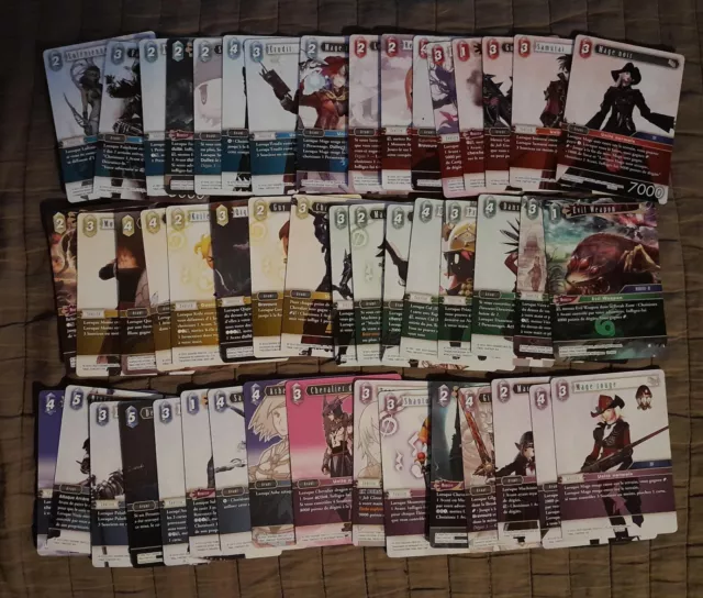 Final Fantasy TCG Opus 21 - Lot des 48 cartes communes