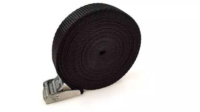 15 Buckled Straps 25mm Cam Buckle 5 meters Long Heavy Duty Load Securing 250kg