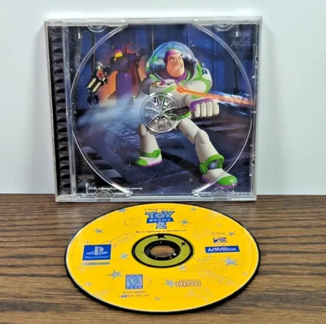 TOY STORY 2 Buzz Lightyear to the Rescue (Sony PlayStation 1, 1999