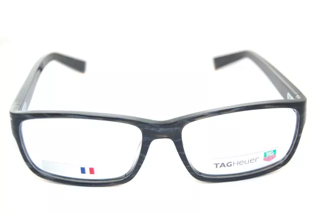 TAG Heuer Phantom TH0535 003 58mm Hommes Grand Carré Lunettes Cadre Carbone Noir 2