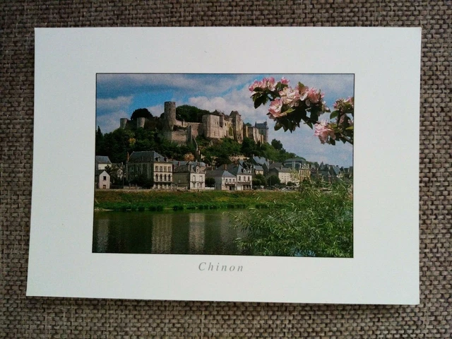 Cpsm Cpm Chinon Le Château Editions Valoire