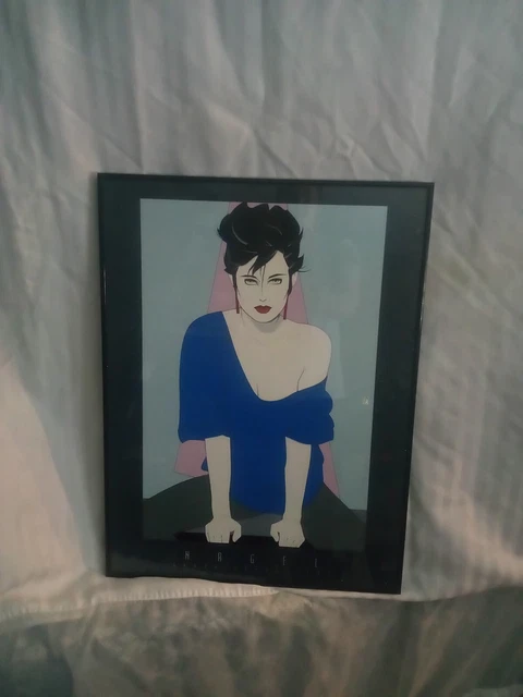 Original Vintage Patrick Nagel Poster Print Artwork Modern Home Decor 1980s
