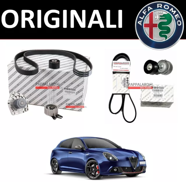 Kit Distribuzione + Pompa Acqua + Kit Cinghia Servizi Alfa Romeo Giulietta 1.6