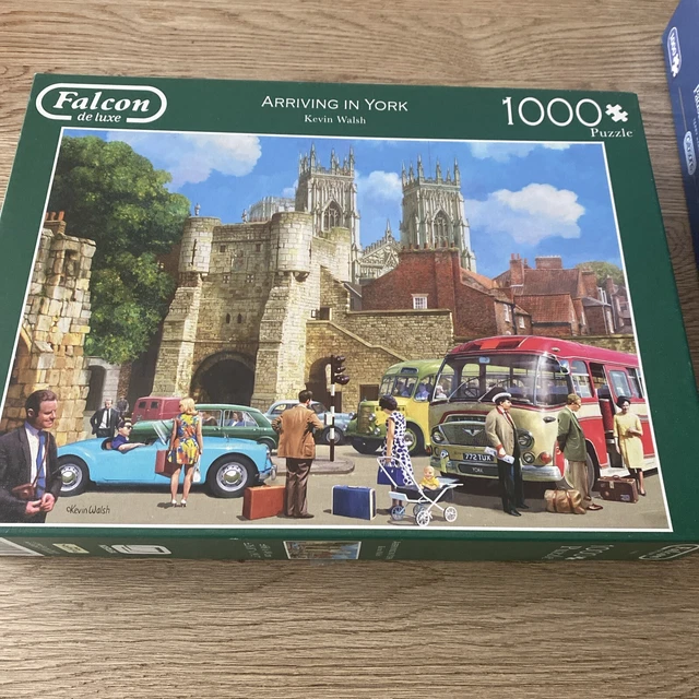 FALCON DE LUXE 1000 Piece M Jigsaw Puzzle - Arriving In York £0.01 ...
