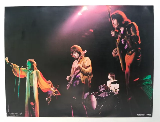 The Rolling Stones – Original Poster -  Very Rare – Affiche - Circa 1970